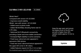 DJI geeft Mini 2 forse update