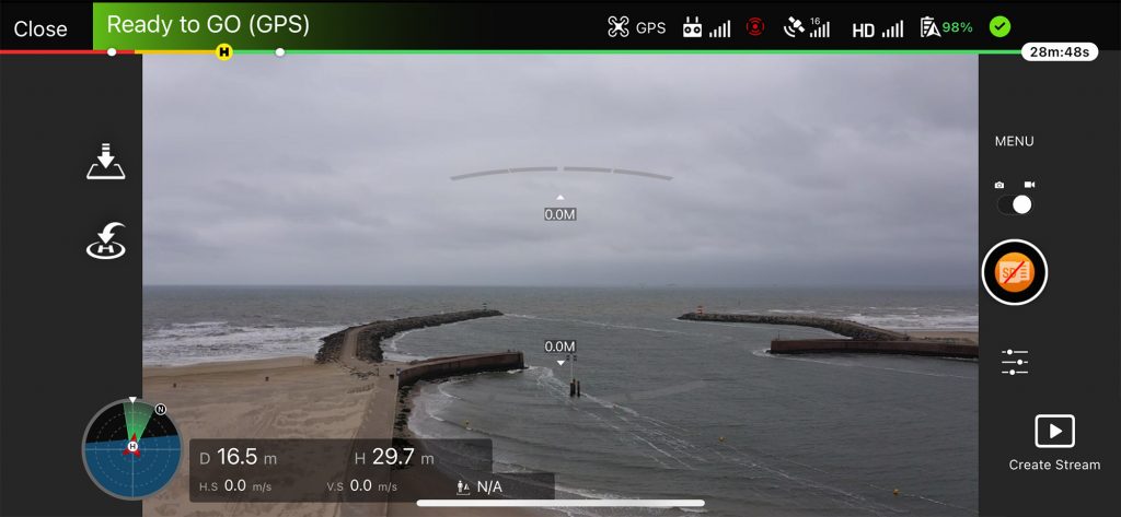 Birvie Drone App Live Stream Met Jouw Drone