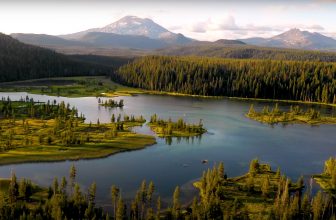Kijken: dronebeelden en timelapses van Deschutes National Forest