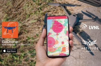 LVNL test communicatie met dronepiloot via GoDrone