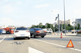 Reconstructie van ongevallen met de verkeerspolitie van Shenzhen