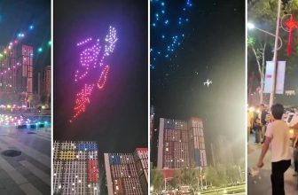 Grootschalige storing tijdens Chinese droneshow mogelijk expres veroorzaakt