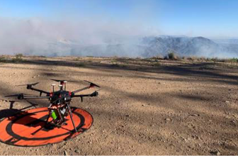 Drones en de toekomst van het bestrijden van bosbranden