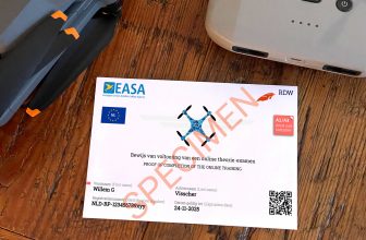 RDW introduceert vernieuwd dronebewijs met QR-code