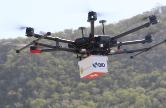 Drones voor levering van medische benodigdheden