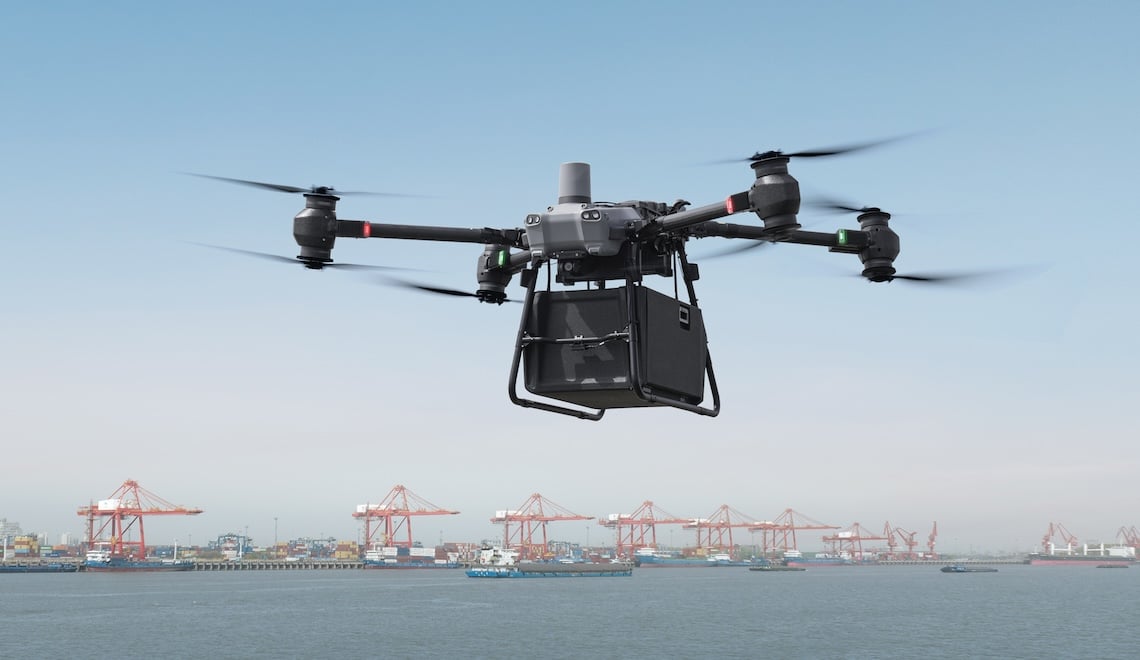 Hoe drones magazijnlogistiek en voorraadcontroles helpen 4 DJI FlyCart30