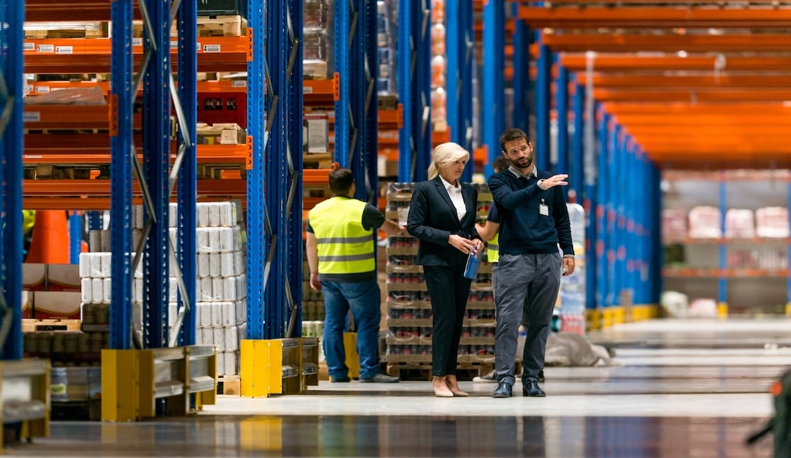 Hoe drones magazijnlogistiek en voorraadcontroles helpen 5 Magazijninspectie