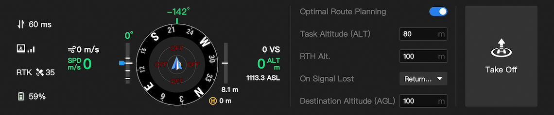 Vluchtdashboard