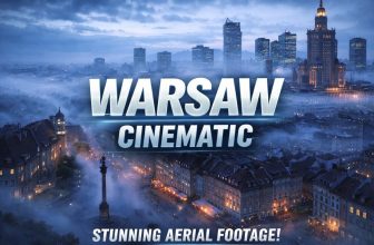 Kijken: Warschau in winterlicht, sfeervolle dronebeelden met de DJI Mini 5 Pro | Dronewatch