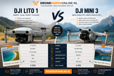 Dji Lito 1 Of Mini 3: Maximale Eenvoud Vs. Betere Beeldkwaliteit