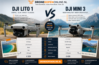 DJI Lito 1 of Mini 3: maximale eenvoud vs. betere beeldkwaliteit