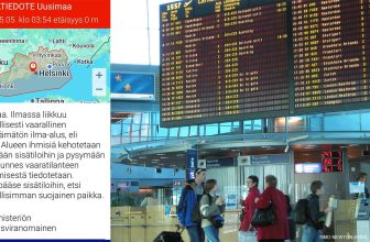 Alarm in Finland om ‘mogelijk gevaarlijke drone’, luchthaven Helsinki tijdelijk dicht | Dronewatch