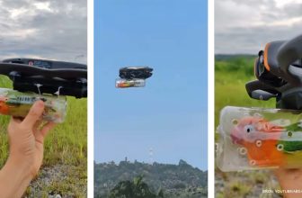 Verlamde papegaai vliegt weer dankzij drone van Filipijnse dierenvriend | Dronewatch