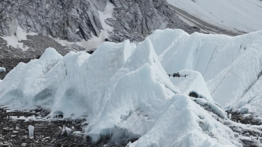 Hoe Dji M4E En Dji Terra De Khumbu-Ijsval In Kaart Brengen En De Ijsvaldokters Beschermen 4 Drone6