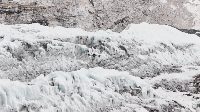 Hoe Dji M4E En Dji Terra De Khumbu-Ijsval In Kaart Brengen En De Ijsvaldokters Beschermen 3 Drone1