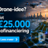 DJI verrast met eerste VTOL-cargodrone: EV50 vervoert 50 kilo over 150 kilometer |